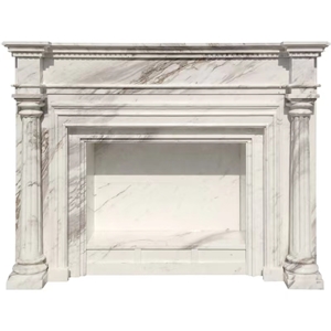 Artificial Stone Fireplace Mantel Marble Fireplace