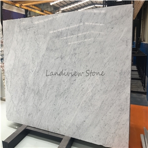 Bianco Carrara Marble White Primavera Tiles Slabs