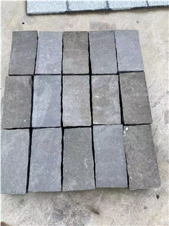 Black Basalt Lava Stone Paving Stone Cube Setts