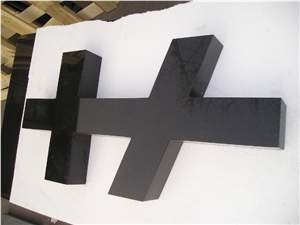 Black Granite Gravestone, Shanxi Black Granite Graveyard Products