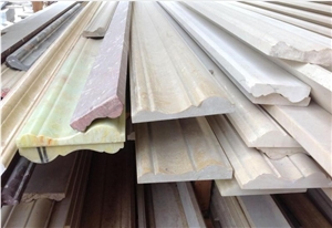 China Manmade Artificial Marble Molding & Border Lines/Pencil Lines-Many Kinds Of Artificial Marble