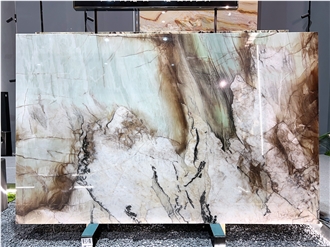 Cristallo Tiffany Quartzite Slabs