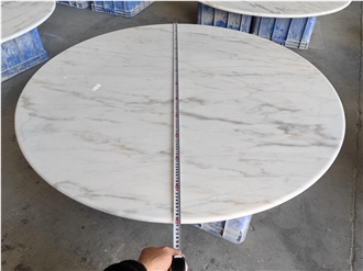 Goldtop Guangxi White Marble Table Tops For Kitchen