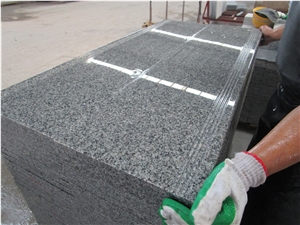 Pangdang Light Hubei New G603 Granite Polished Stair/Steps