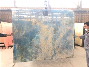 Iran Blue Onyx Slabs