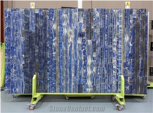 Lapis Blue Semiprecious Slabs