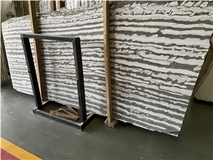 Luxury Marble Slab,White Black Veins Marble,Zebrano Marble