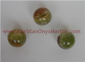 Onyx Spheres, Green Onyx Balls