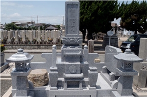 Oshima Stone , Oshima Ishi Granite Japanese Tombstone