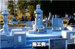 Shibayama Ishi Granite Monuments, Japanese Traditional Tombstone