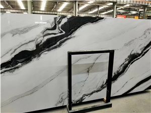 Sintered Stone Panda White Marble Vein Sintered Stone Floor