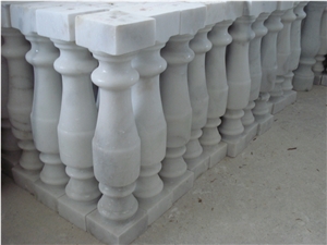 White Marble Balustrade&Railing, White Marble Railings