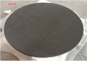 Vietnam Brown Veining Quartz Table Top For Hotel